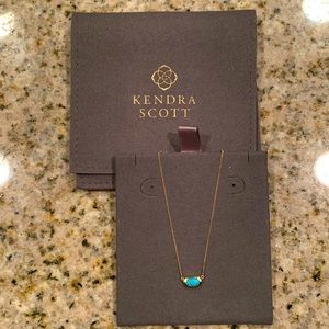 Kendra Scott 14K Turquoise necklace